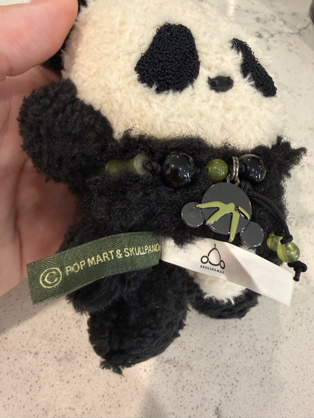 Skull Panda Doll Keychain - Picture 2 of 6